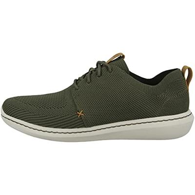 Clarks Step Urban Mix Sneaker voor heren, Kaki, 41.5 EU