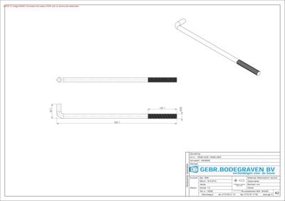 Muurplaatanker 500x60 dl>120 EV
