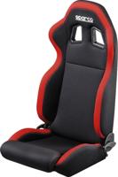 Sparco sportstoel R100 met verstelbare rugleuning zwart/rood