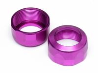 Shock cap 20x12mm (purple/2pcs) - thumbnail