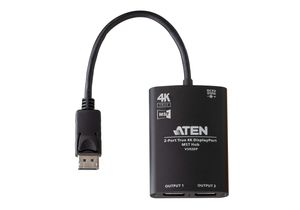 ATEN VS92DP DisplayPort-splitter 3840 x 2160 Pixel Zwart