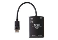 ATEN VS92DP DisplayPort-splitter 3840 x 2160 Pixel Zwart - thumbnail