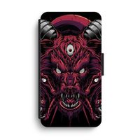 Hell Hound and Serpents: iPhone XS Max Flip Hoesje - thumbnail