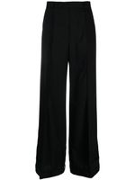 BETTTER pantalon évasé Upside Down - Noir