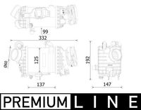 Intercooler, inlaatluchtkoeler CI616000P - thumbnail