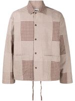 YMC chemise PJ à carreaux - Marron