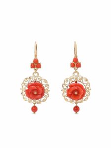 Dolce & Gabbana boucles d'oreilles Rose en or 18ct