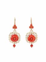 Dolce & Gabbana boucles d'oreilles Rose en or 18ct - thumbnail