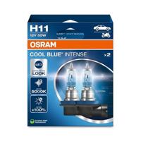 OSRAM COOL BLUE INTENSE H11, +100% meer helderheid, tot 5.000K, halogeenkoplamp, LED-look, hangende vouwdoos (2 lampen)