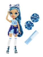 Rainbow High cheerleaderpop Skyler Bradshaw junior 28 cm blauw