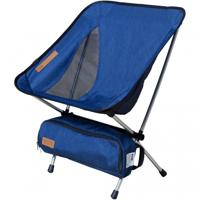 Nigor campingstoel Sparrow 75 cm polyester donkerblauw