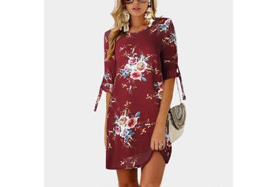 Luchtige zomerjurk voor dames in de sale