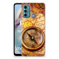 Motorola Moto G60 Siliconen Back Cover Kompas - thumbnail