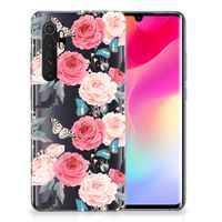 Xiaomi Mi Note 10 Lite TPU Case Butterfly Roses - thumbnail