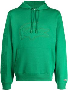 Lacoste hoodie en jersey à logo appliqué - Vert