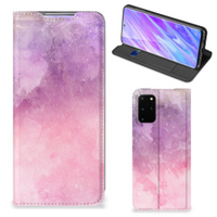 Bookcase Samsung Galaxy S20 Plus Pink Purple Paint - thumbnail