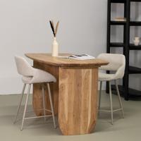 Countertafel Seve Naturel Acaciahout 150cm - Giga Meubel - thumbnail