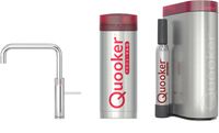 Quooker Fusion square met PRO3 boiler en CUBE reservoir 5-in-1 kokend water kraan Chroom - thumbnail