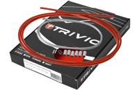 Trivio - Race Rem Kabelset RVS Compleet Rood
