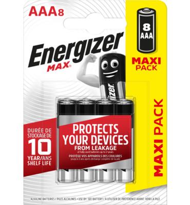 Energizer Energizer Max Aaa/lr03/e92 - Bp8 (8st)