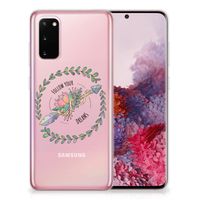 Samsung Galaxy S20 Telefoonhoesje met Naam Boho Dreams