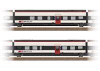 TRIX H0 23281 H0 uitbreidingsset 1 voor de Giruno van de SBB B(B11) 2e klas en C(B10) 2e klas - thumbnail