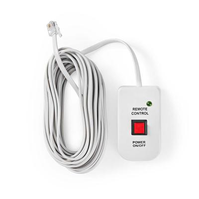 Nedis PIMSRC05WT Stroomomvormer Afstandsbediening Voor Gemodificeerde Sinusomvormers Kabel 5,00 M Nedis PIMSRC05WT Stroomomvormer Afstandsbediening Voor Gemodificeerde Sinusomvormers Kabel 5,00 M