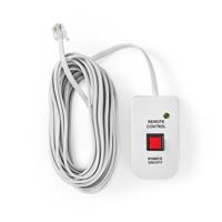 Nedis PIMSRC05WT Stroomomvormer Afstandsbediening Voor Gemodificeerde Sinusomvormers Kabel 5,00 M