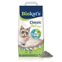 Biokat's Classic fresh 3in1, geurend - Klontvormende kattenbakvulling met korrels in 3 verschillende groottes - 1 zak (1 x 18 l)