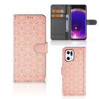 OPPO Find X5 Pro Telefoon Hoesje Pattern Orange