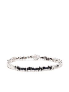 Suzanne Kalan bracelet en or blanc 18ct serti de saphirs - Argent