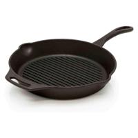 Petromax 402465 Grill vuurpan voor volwassenen, uniseks, zwart, 30 cm met stijl EU
