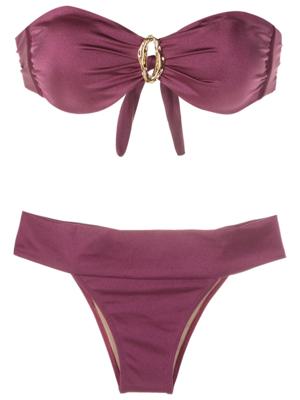 Brigitte Strapless bikini - Paars