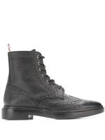 Thom Browne bottines à laçage devant - Noir