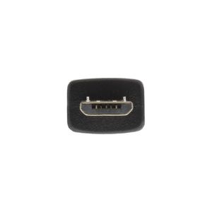 InLine 31710 1m USB A Micro-USB B Mannelijk Mannelijk Zwart USB-kabel