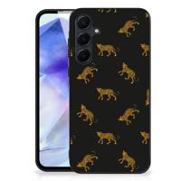 Dierenprint Telefoonhoesje voor Samsung Galaxy A55 Leopards - thumbnail