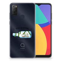 Alcatel 1S (2021) Telefoonhoesje met Naam Boho Bottle