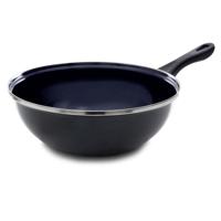 BK Wokpan Fortalit - ø 28 cm / 3.6 Liter - Geëmailleerde anti-aanbaklaag