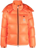 Moncler doudoune Montbeliard à patch logo - Orange