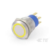 TE Connectivity 5-2213767-0 TE AMP Illuminated Pushbutton Switches 1 stuk(s) Tray - thumbnail