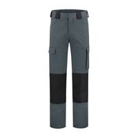 WW4A Werkbroek Katoen/Polyester - Grijs/Zwart