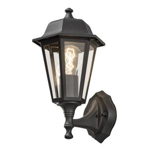 KonstSmide Klassieke muurlamp Chicago zwart 7094-750