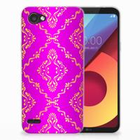 Siliconen Hoesje LG Q6 | LG Q6 Plus Barok Roze