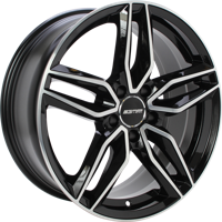 GMP FASTEN Zwart gepolijst