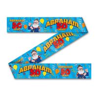 Afzetlint Abraham 50 Jaar Cartoon (12m) - thumbnail