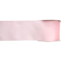 1x Roze satijnlint rollen 2,5 cm x 25 meter cadeaulint verpakkingsmateriaal - thumbnail