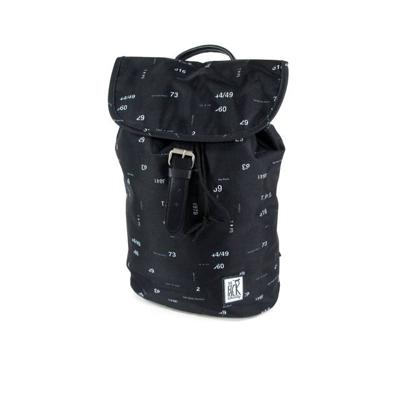 Daypack rugzak Zwart Numbers allover