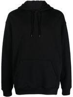 Moschino logo-print organic-cotton hoodie - Noir - thumbnail