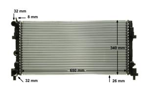 Radiateur BEHR HELLA SERVICE *** PREMIUM LINE *** MAHLE, u.a. für Seat, Skoda, Audi, VW