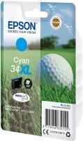 Epson Inktcartridge T3472, 34XL Origineel Cyaan C13T34724010 - thumbnail